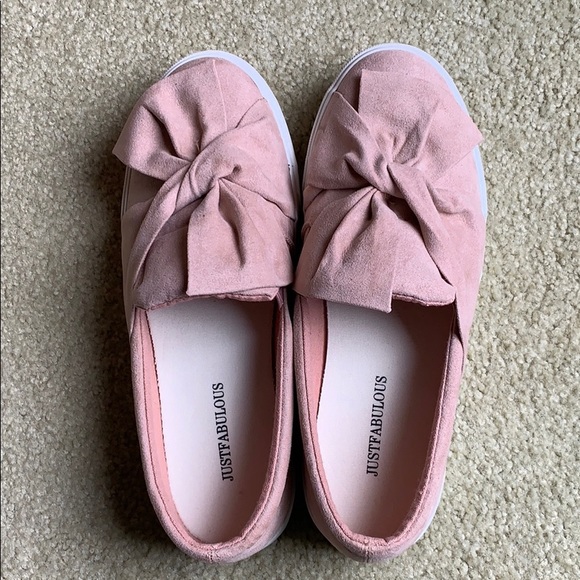 Just Fabulous Murial Blush Colored Shoes - Picture 2 of 8